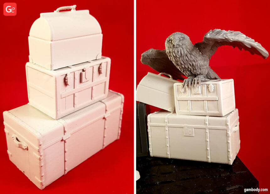 DnD Props for a 3D Printed Dungeons and Dragons Game (D&amp;D)