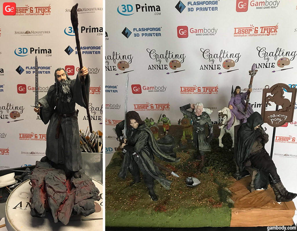 Lord of the Rings statues