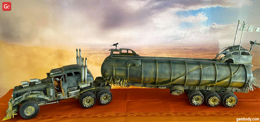 3D printed truck War Rig