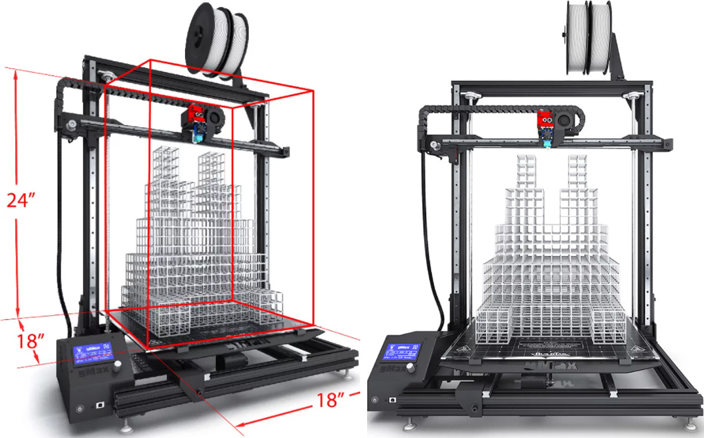 Best large 3D printer gMax 2