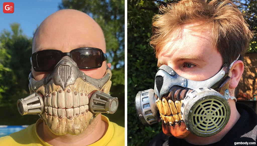 Immortan Joe 3D printed mask