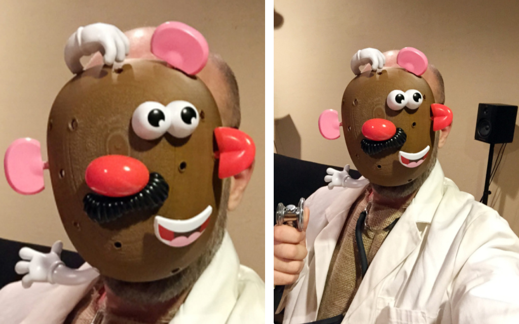 Mr Potato Head Mask 3D print