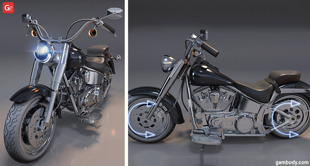 3D Print Designs for Motorcycle Accessories & Models