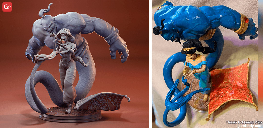 3D print cartoon characters