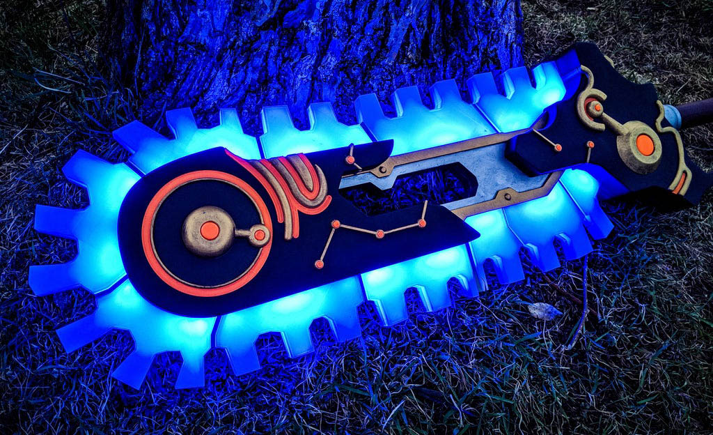 3D printed Zelda bladesaw