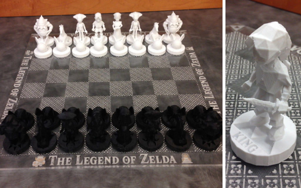Chess Zelda 3D print