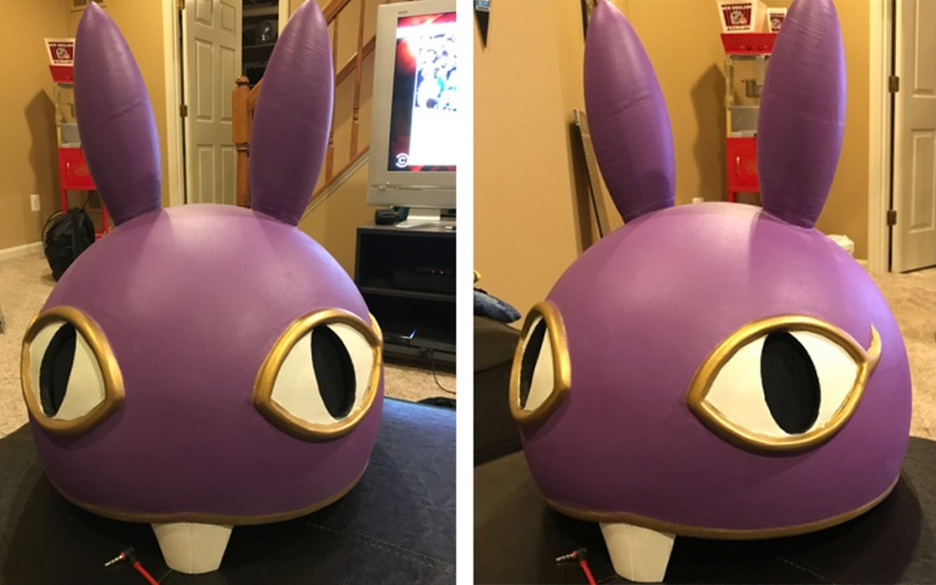 Bunny helmet Zelda 3D print
