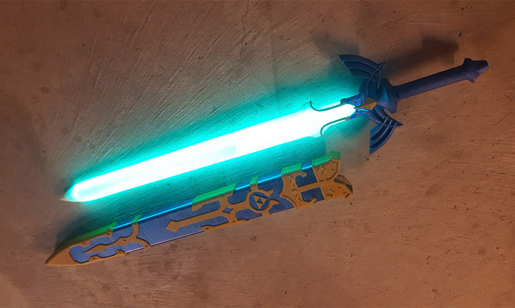Zelda sword 3D print