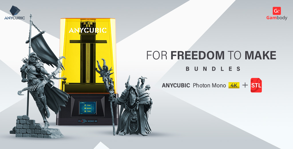 Freedom to Make – New Gambody & Anycubic Mono 4K Collaboration