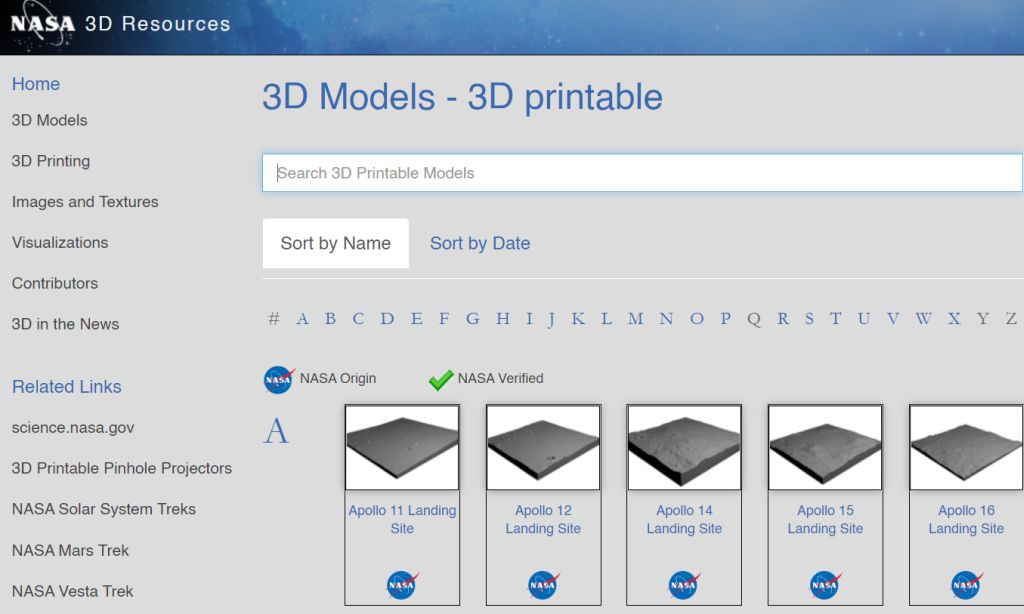 3D printer STL files