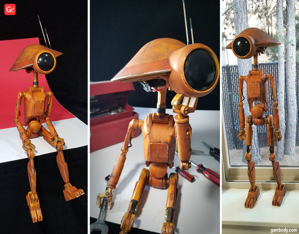 Star Wars Pit Droid 3D print