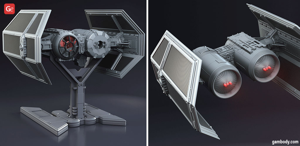 TIE Bomber 3D model