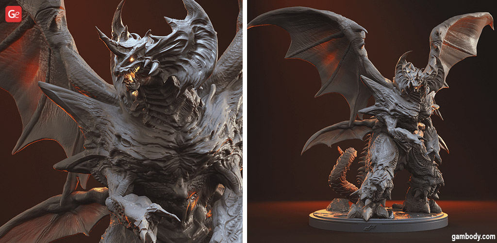 Destoroyah 3D Model