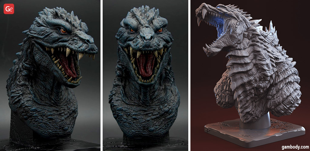 Godzilla models