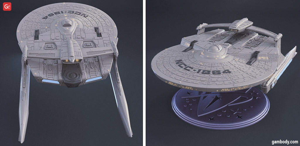3D print Star Trek miniatures