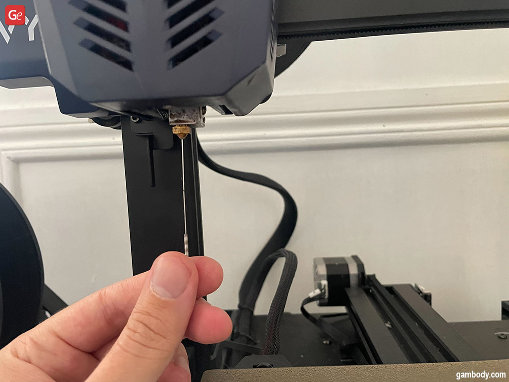 3D printer nozzle clog