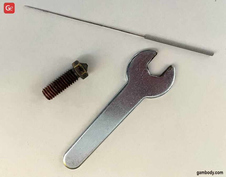 3D Printer Cleaning Nozzle Tips at Home Easy and Fast