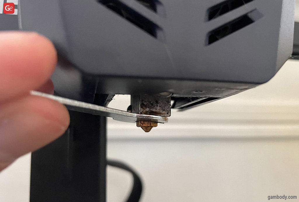 3D printer nozzle clogged