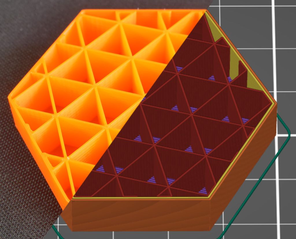 Triangles structure