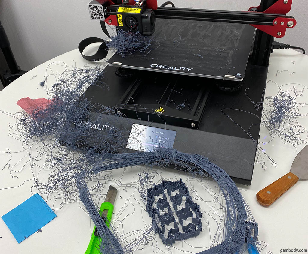 What causes stringing in 3D printing