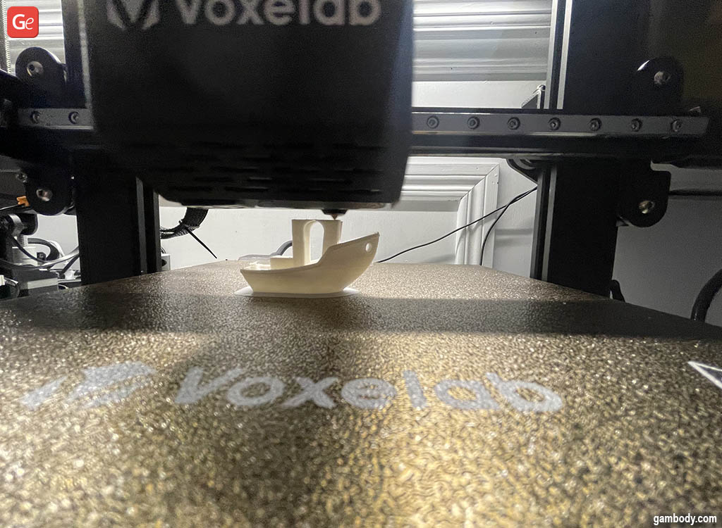 Voxelab Aquila test print