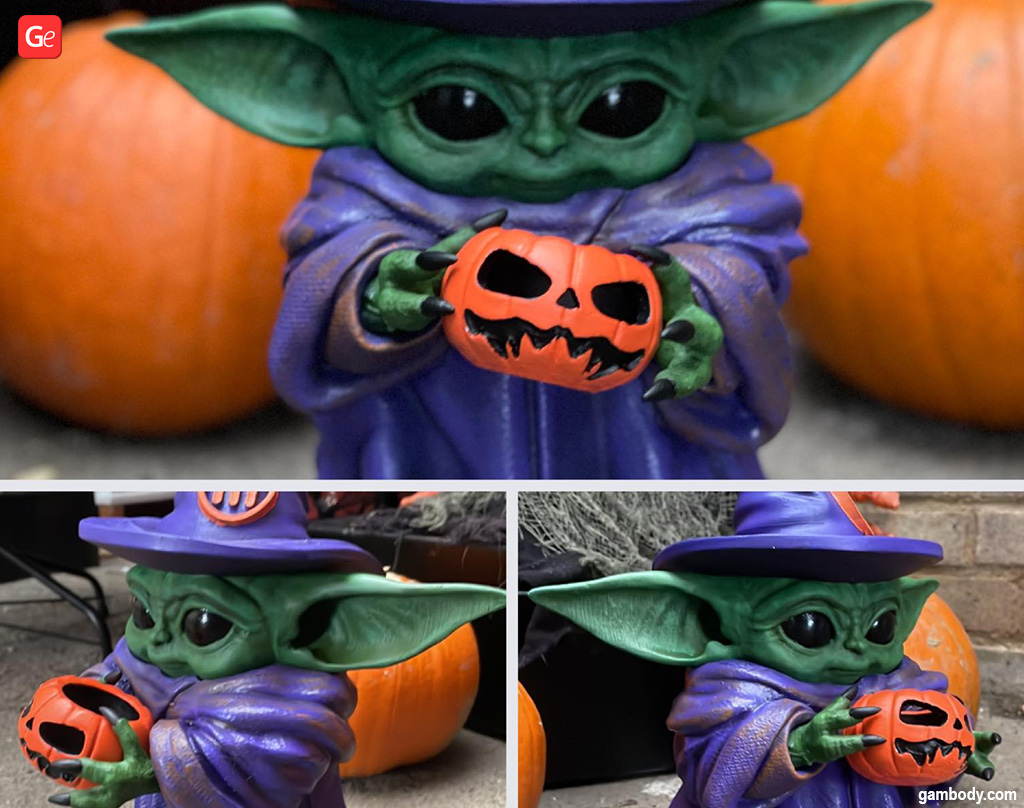3D print pumpkin