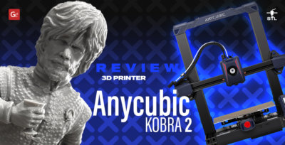 Fast Anycubic Kobra 2 3D Printer Unboxing and Review