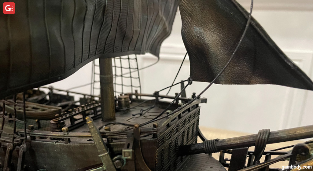 Black Pearl model ship