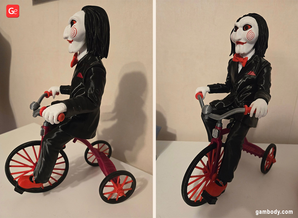 Billy the Puppet 3D print 3D printing Halloween