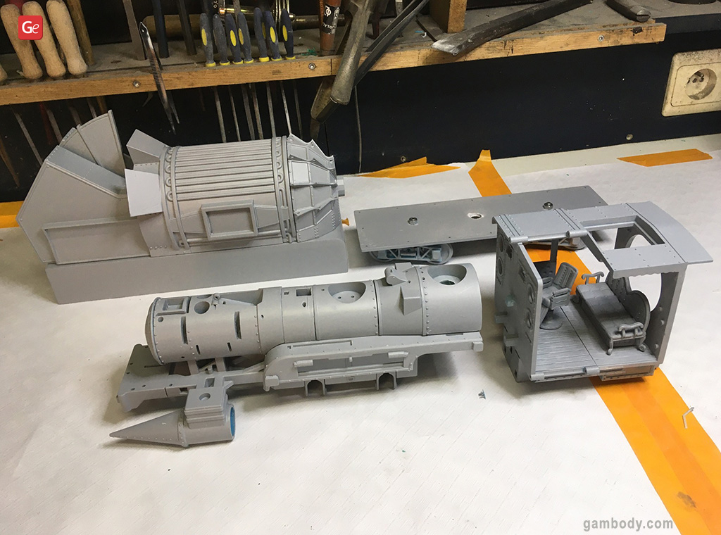 Trem BTTF impresso em 3D Trem BTTF