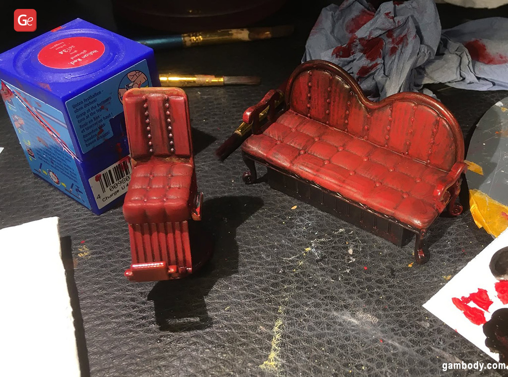 pintura estilo 'eavy metal' De volta para o futuro STL