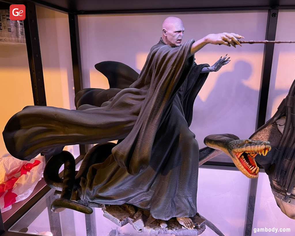 Diorama de Lord Voldemort impresso em 3D Modelo de personagem 3D
