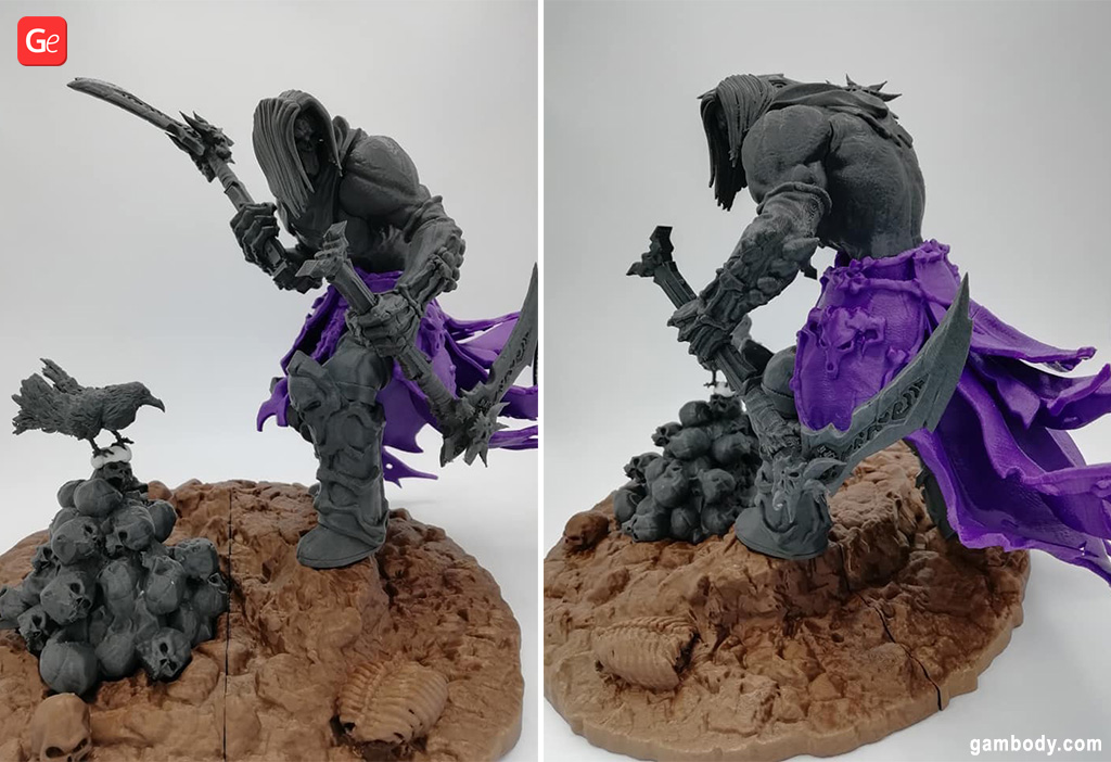 Multi color 3D print