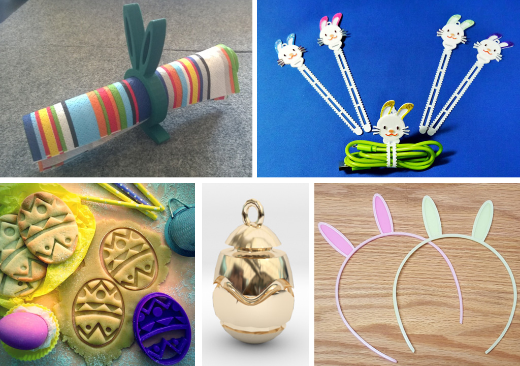 Easter 3D prints