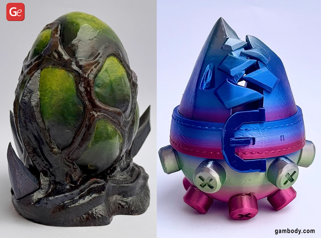 Easter eggs to print