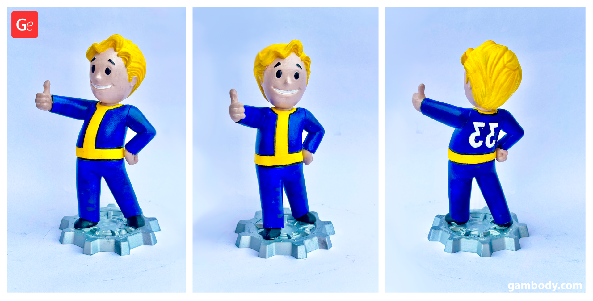 Fallout 3D Prints with STL Files to Add To Your Video Game Collectibles