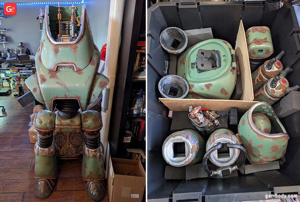 3D print life size statue 