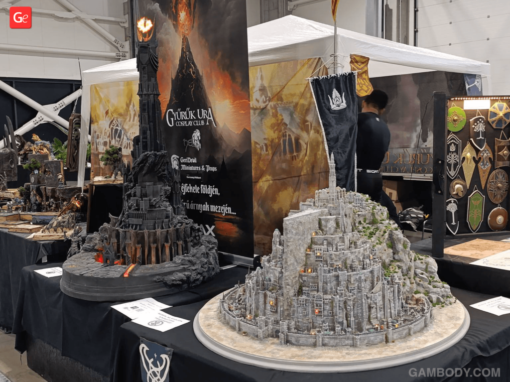 Lord of the Rings 3D prints by Gergely Zsikla