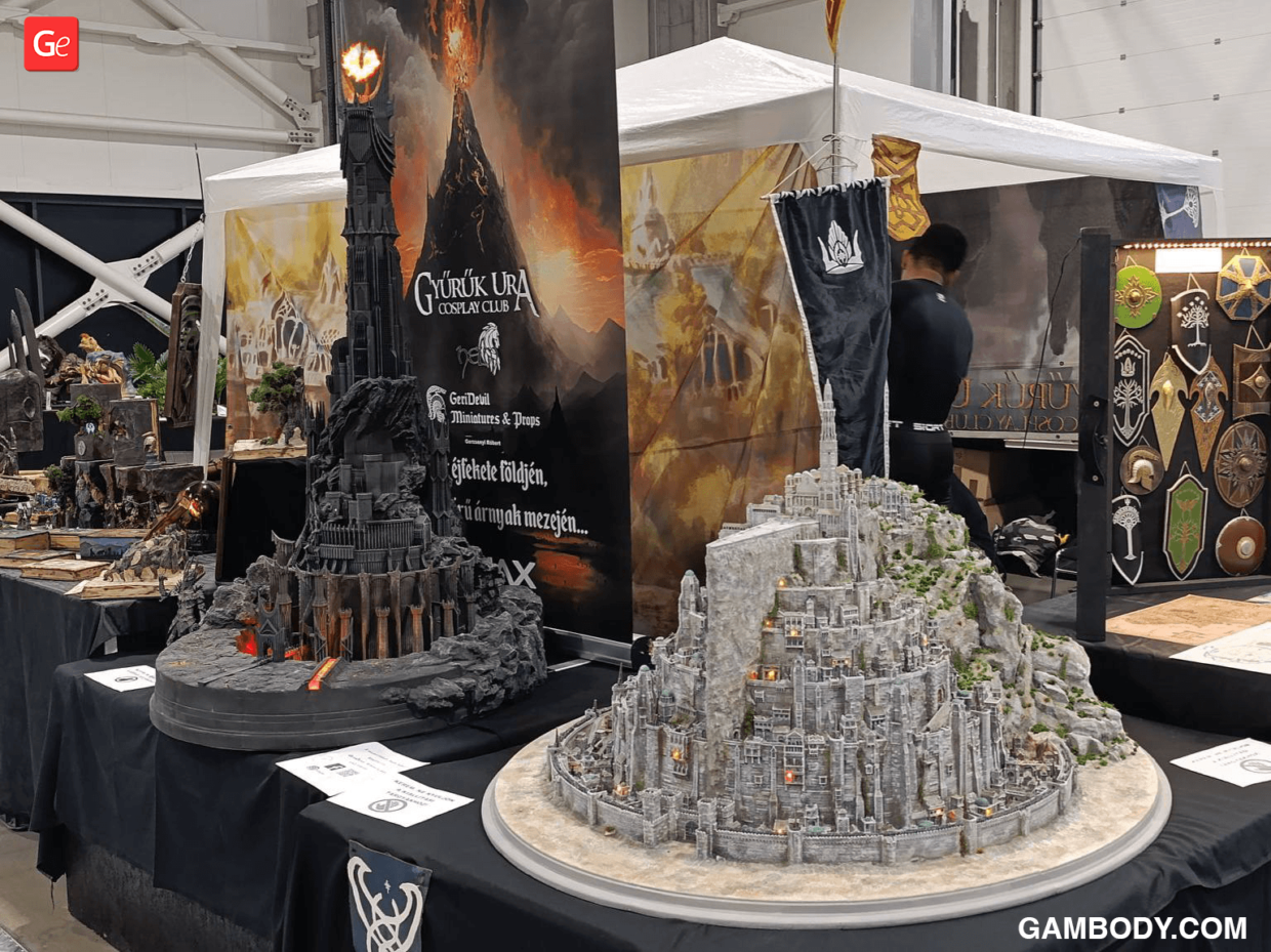 Bringing Middle-earth to Life: Gergely Zsikla’s Epic Barad-dûr and Minas Tirith 3D Prints