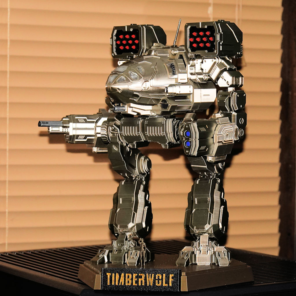 Mech Warrior Timber Wolf