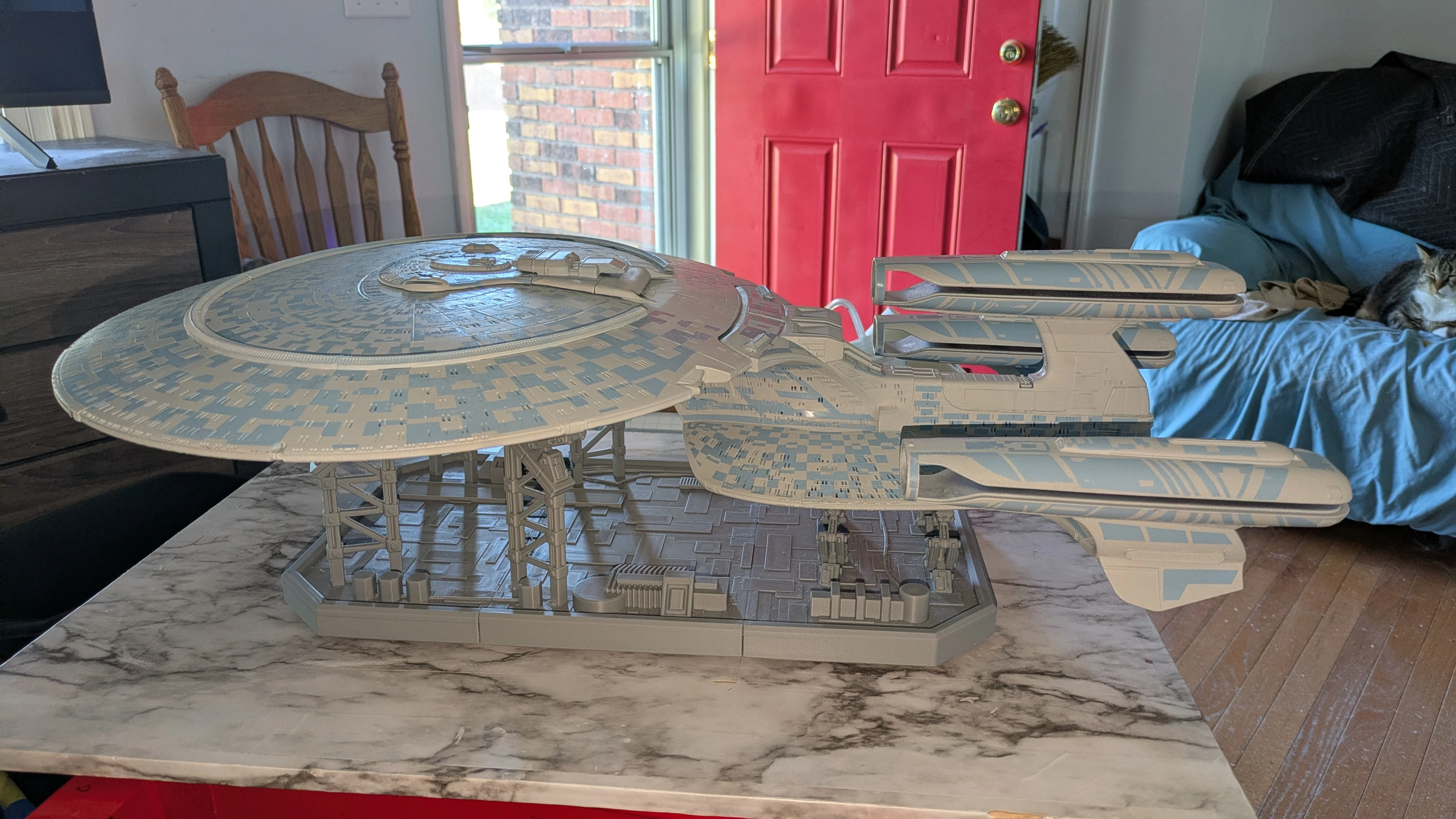 Enterprise D Future version 1:1000 scale
