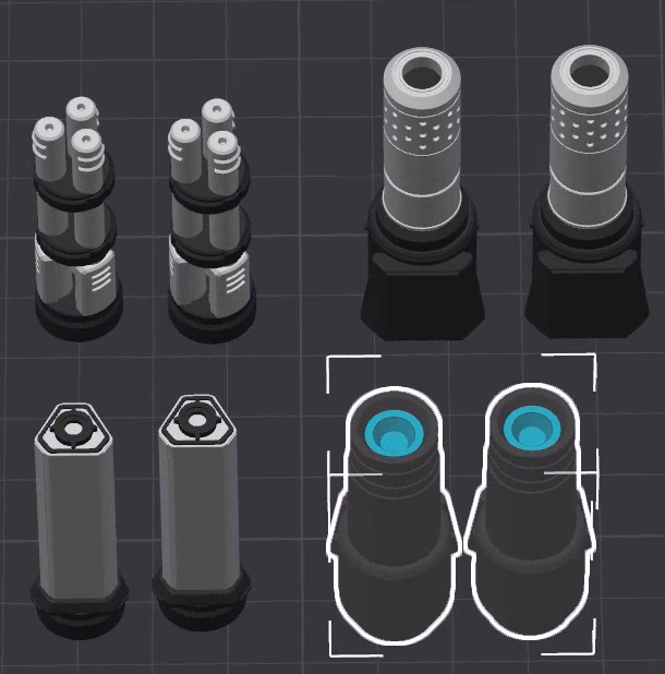 the modded Ballistics pack I am working on