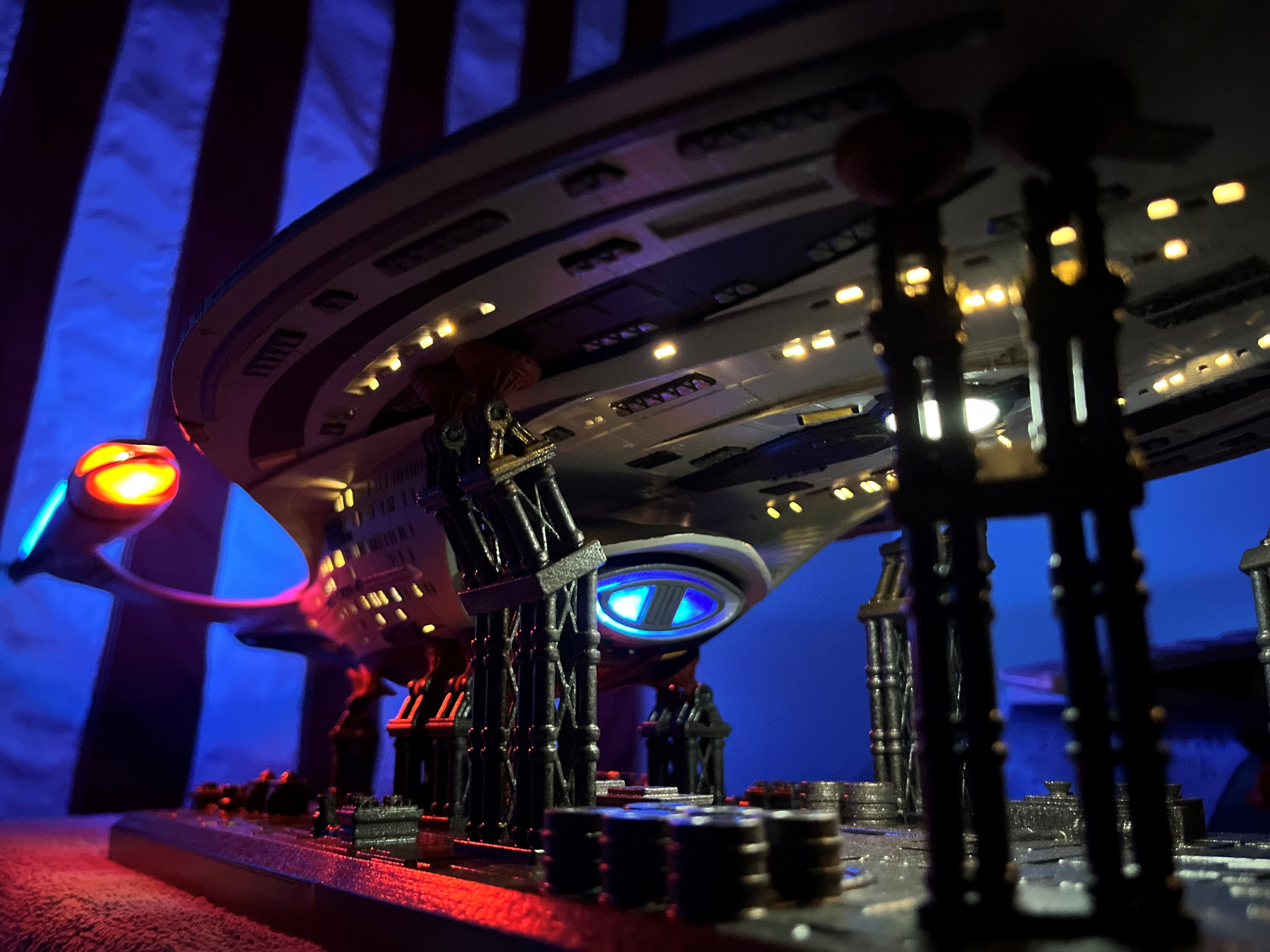Lit-Up and Docked