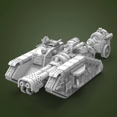 preview of Flamethrower Tank 3D Printing Model | Assembly