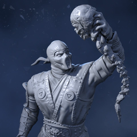 preview of Sub-Zero 3D Printing Figurine | Assembly
