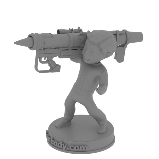 vault boy_vault bazuka (repaired) (repaired).stl