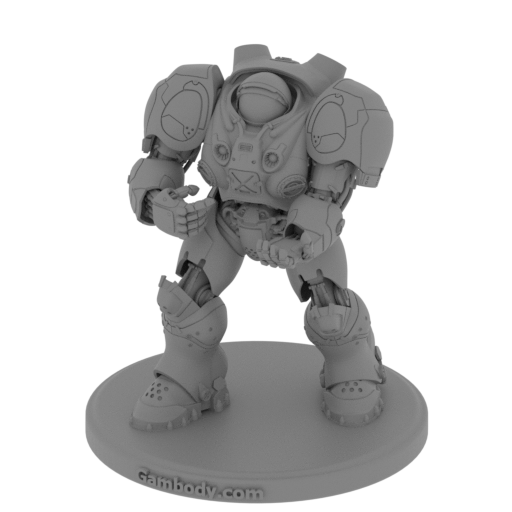 Terran marine pose 2_Body (repaired) (repaired).stl