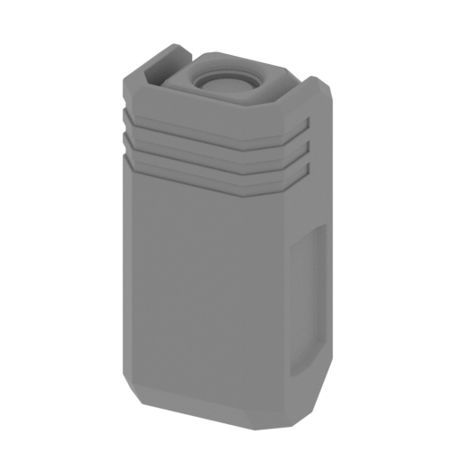 Marauder_bottom arm laser right (repaired) (repaired).stl