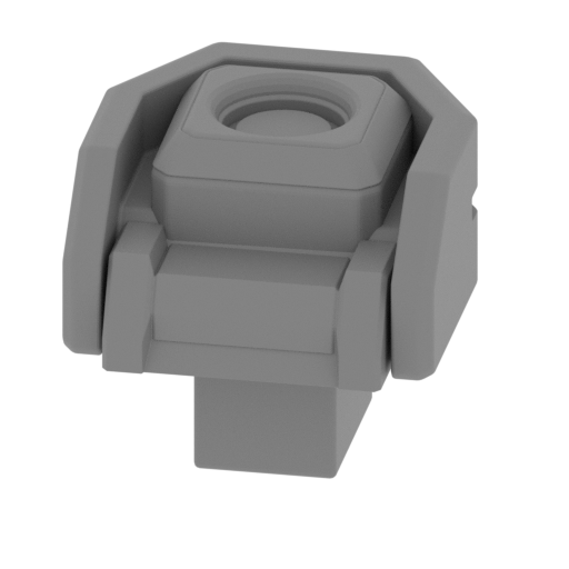 Marauder_top arm laser left (repaired) (repaired).stl