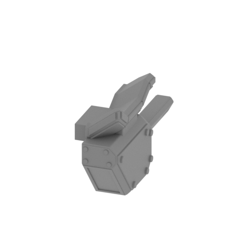 orange L Gauss Rifle.stl